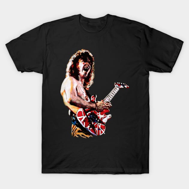 Young Eddie T-Shirt by Luke Jay Art